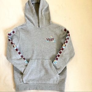 Vans pressed floral print hoodie